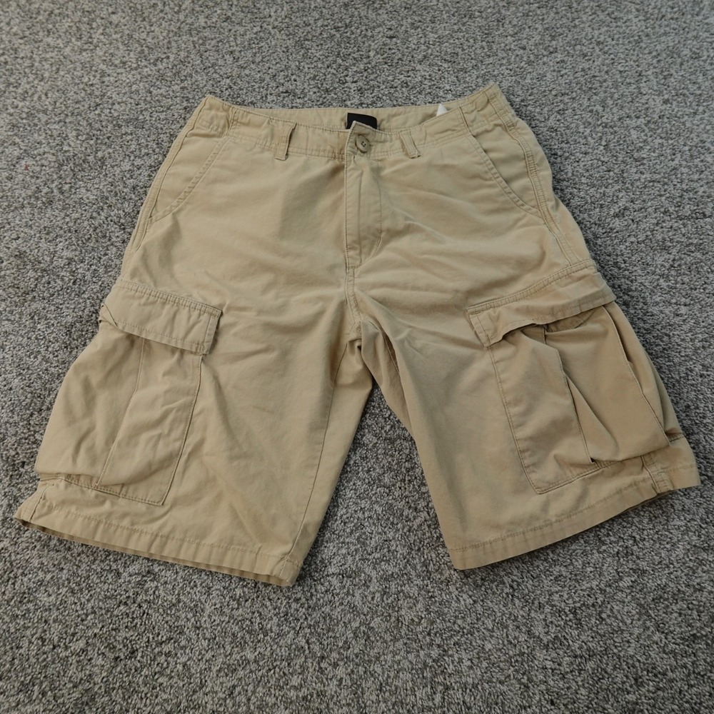Patagonia Shorts Mens 30 Beige Tan Utility Cargo Hiking Outdoor‎ Organic Cotton
